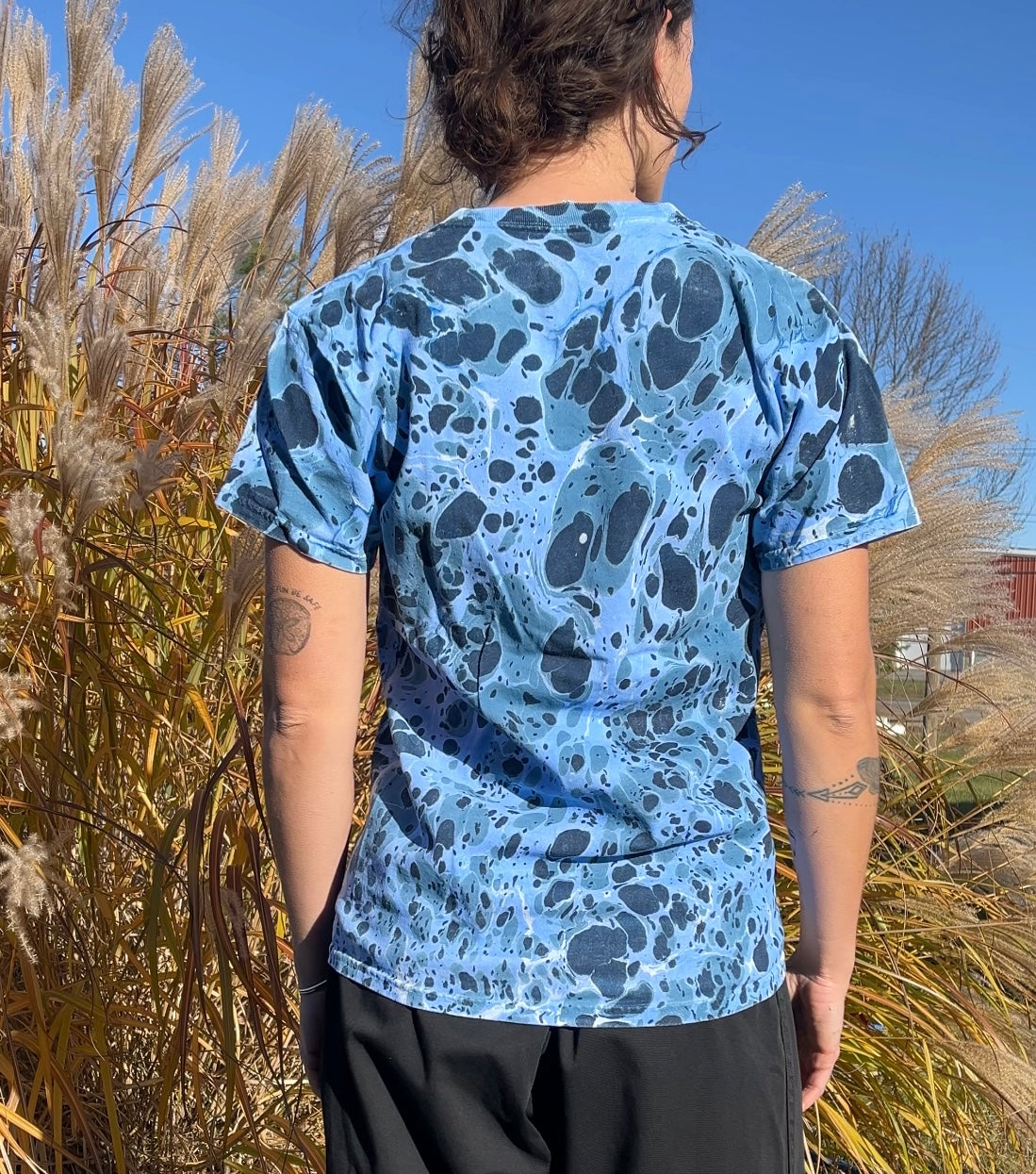 Marbled Tee: Sunken Ship (small)