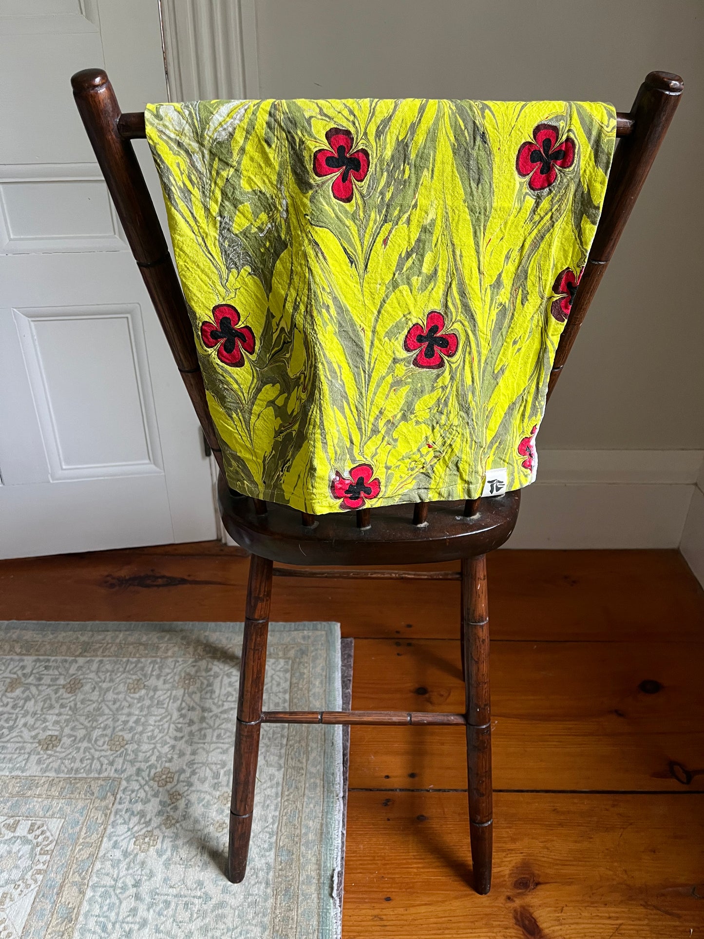 Tea Towel: Falling Poppies