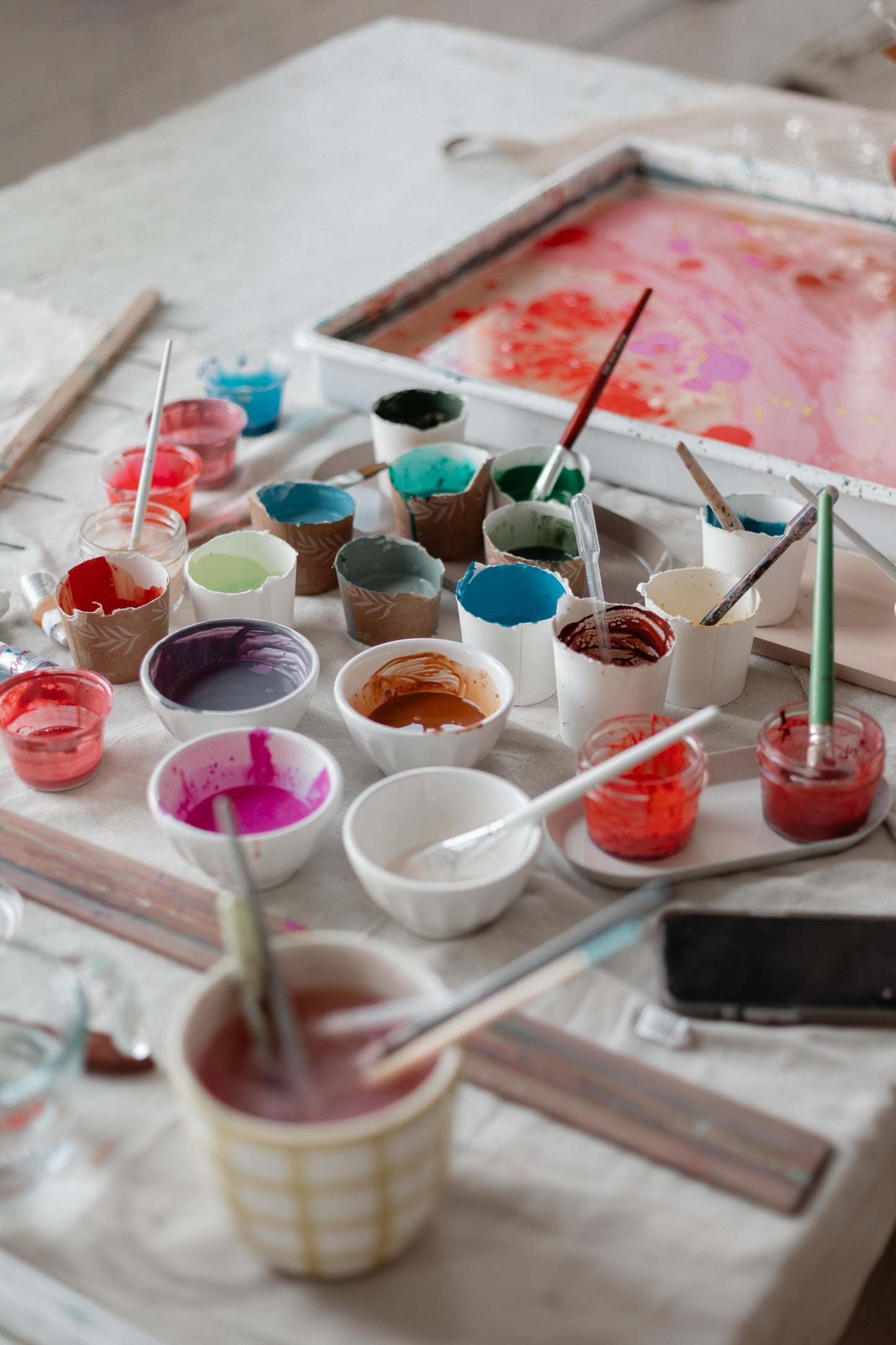 Mother's Day Marbling Workshop