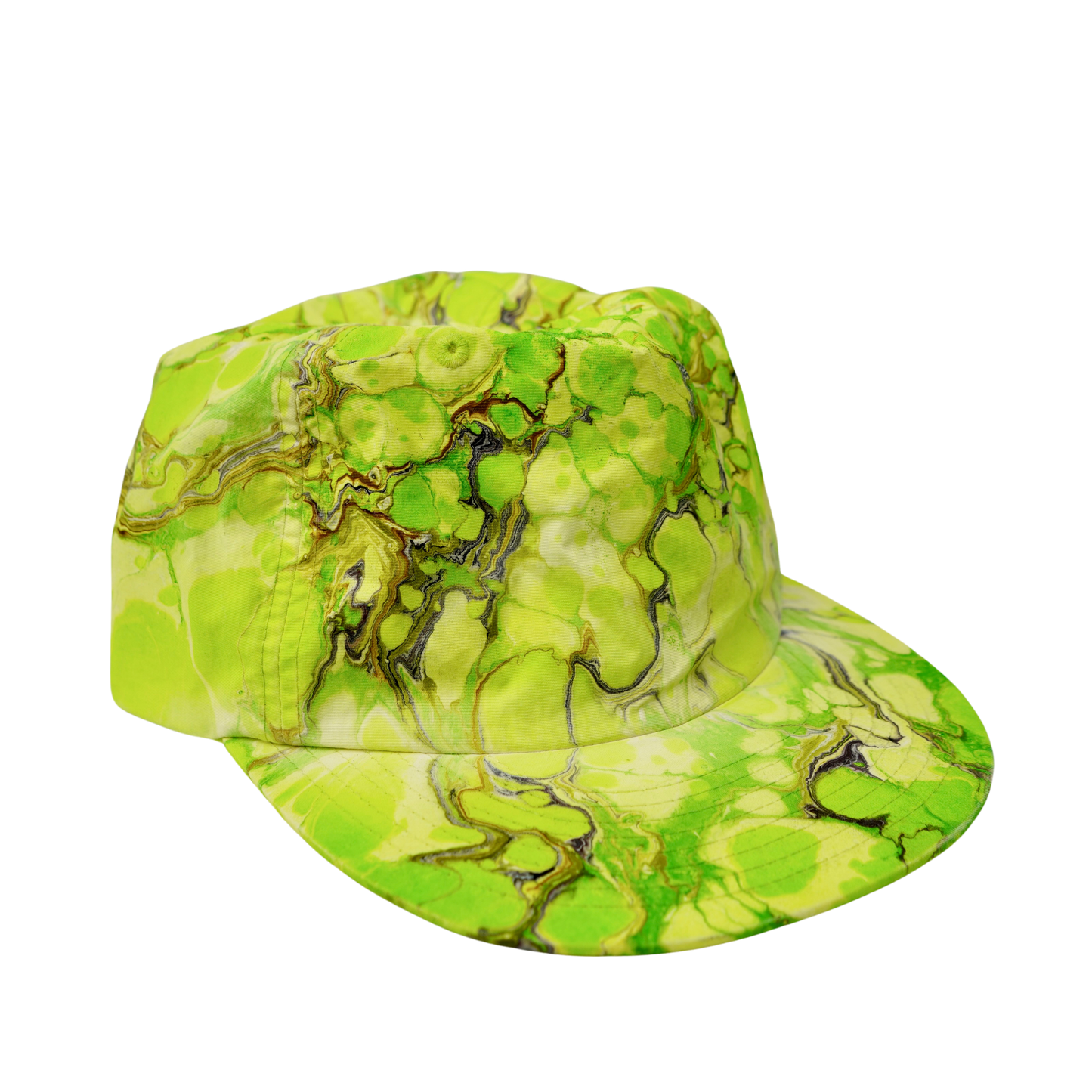 Nylon Snapback: Lime Spritz