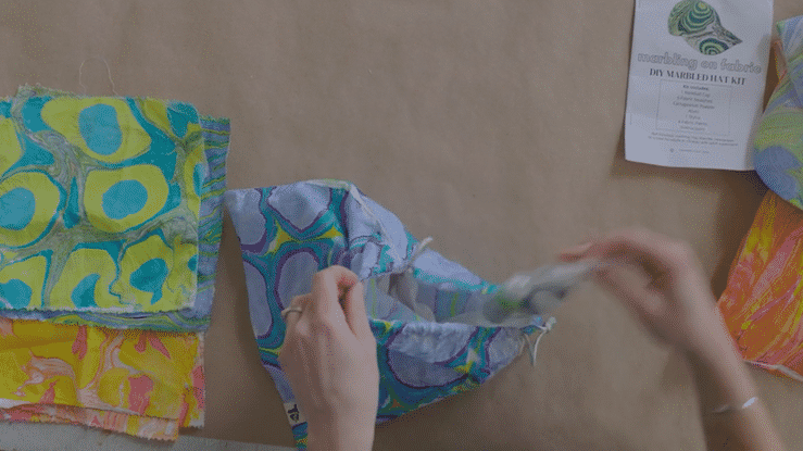 DIY Hat Marbling Kit VIDEO TUTORIAL ONLY