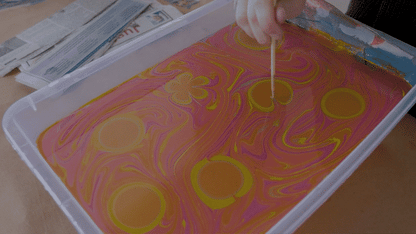 DIY Hat Marbling Kit VIDEO TUTORIAL ONLY