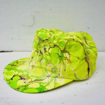 Nylon Snapback: Lime Spritz