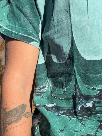 Marbled Tee: Squiggle (small)