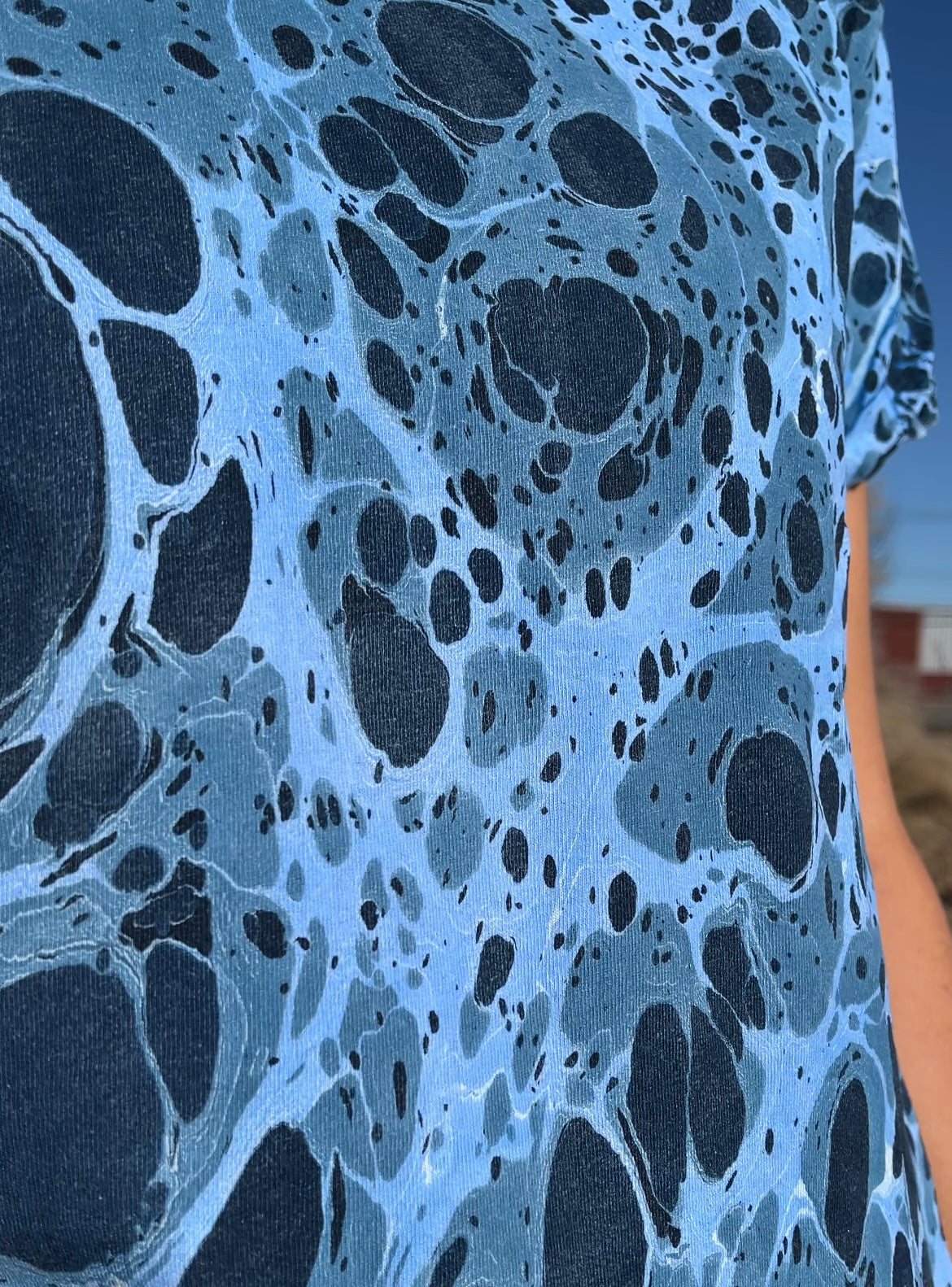 Marbled Tee: Sunken Ship (small)