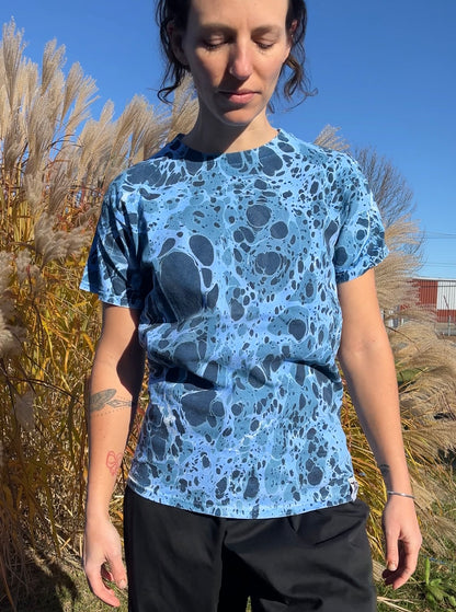 Marbled Tee: Sunken Ship (small)