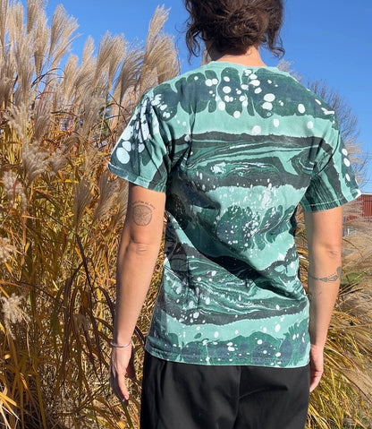 Marbled Tee: Snorkeler (small)