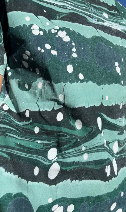 Marbled Tee: Snorkeler (small)