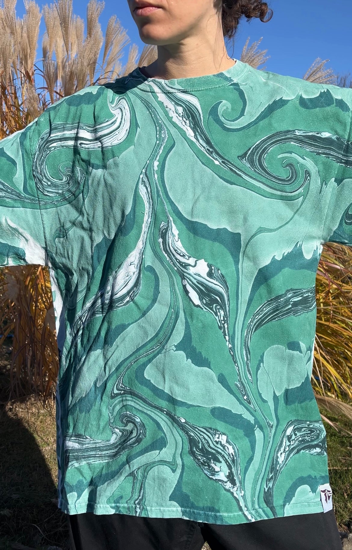 Marbled Tee: Siren Song (xl)