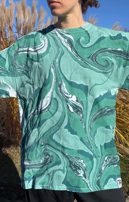 Marbled Tee: Siren Song (xl)