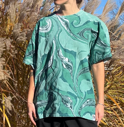Marbled Tee: Siren Song (xl)