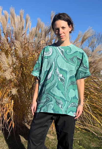 Marbled Tee: Siren Song (xl)