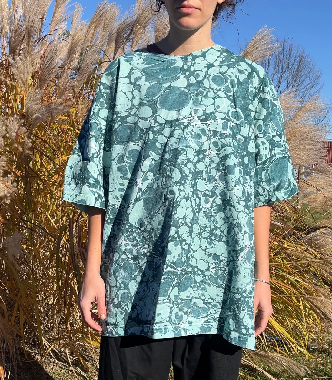 Marbled Tee: Flaky Sea Salt (2xl)