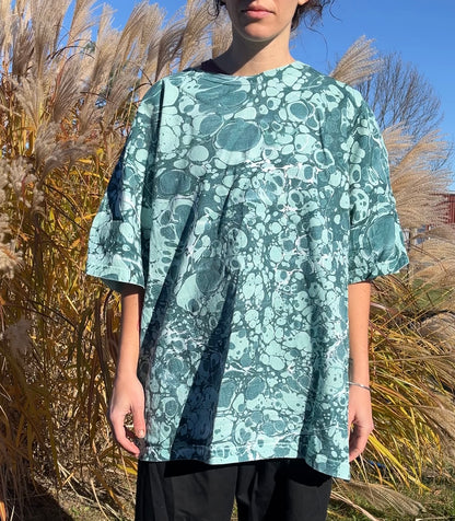 Marbled Tee: Flaky Sea Salt (2xl)