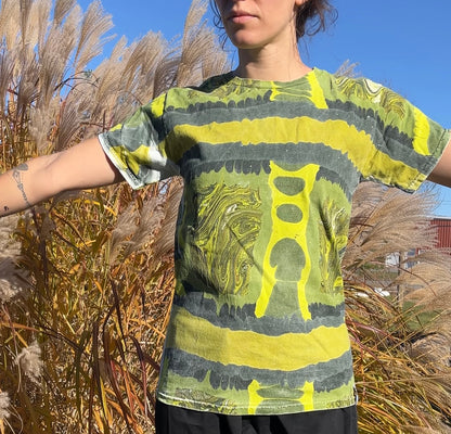 Marbled Tee: Hop Scotch (small)