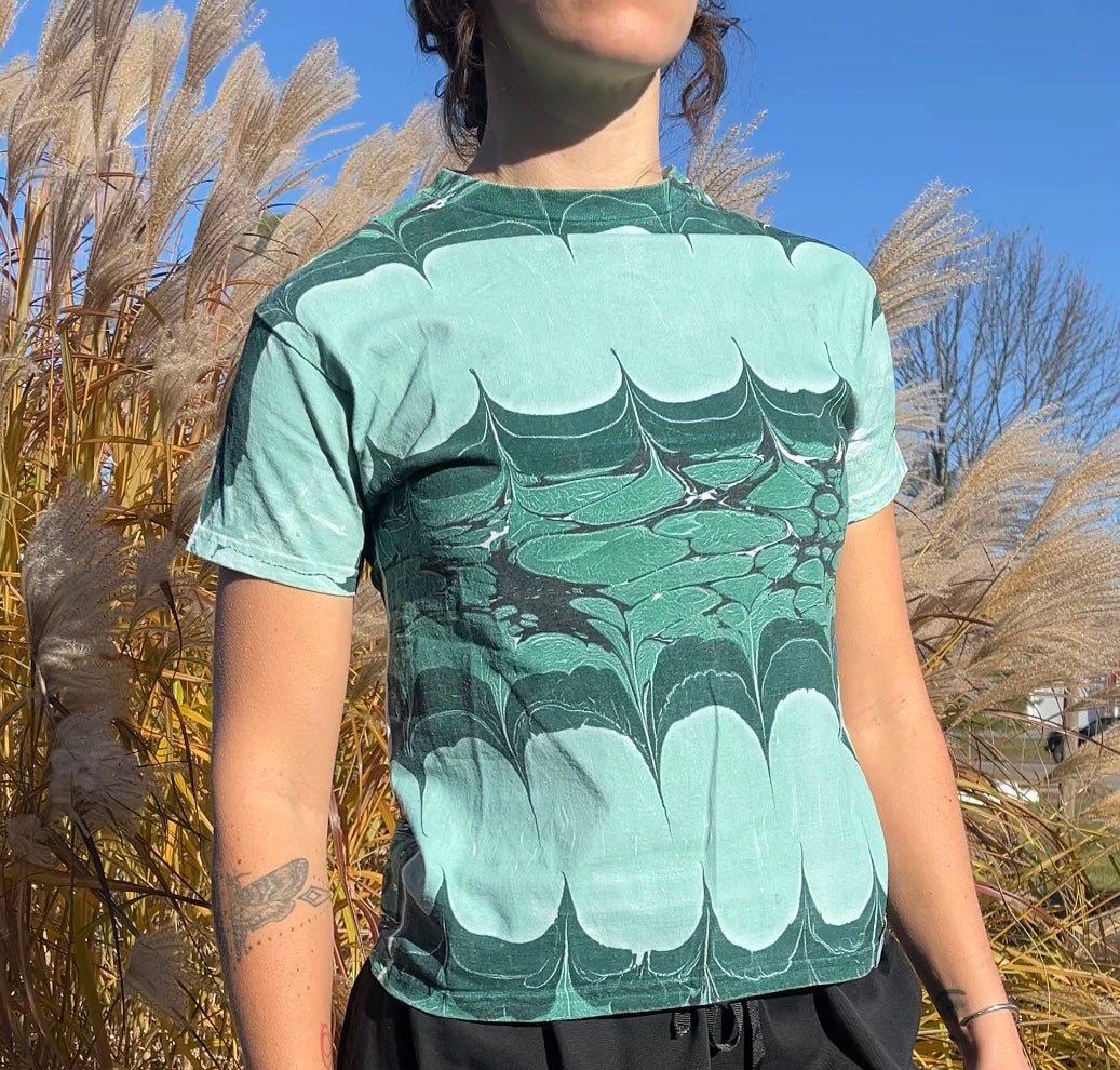 Marbled Tee: Lil Squiggle (youth med)