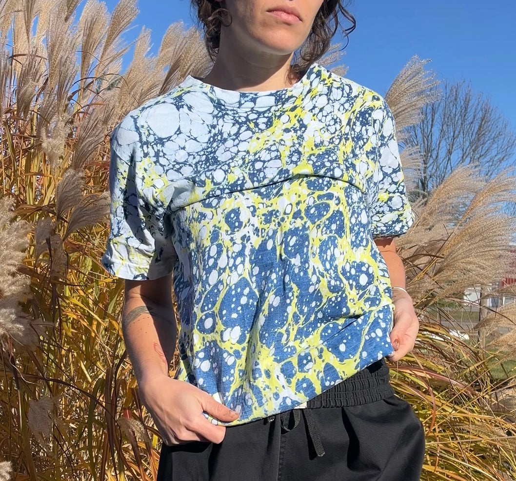Marbled Tee: Sunbleach (small)