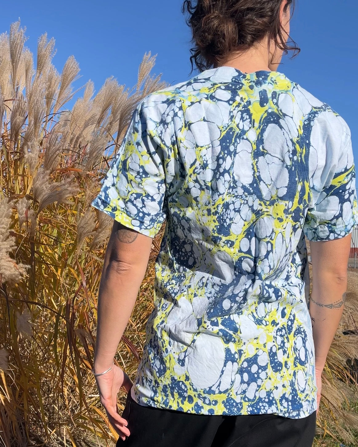 Marbled Tee: Sunbleach (small)